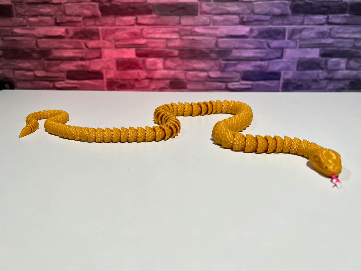 Articulated Snake, 3D CAD Model Library
