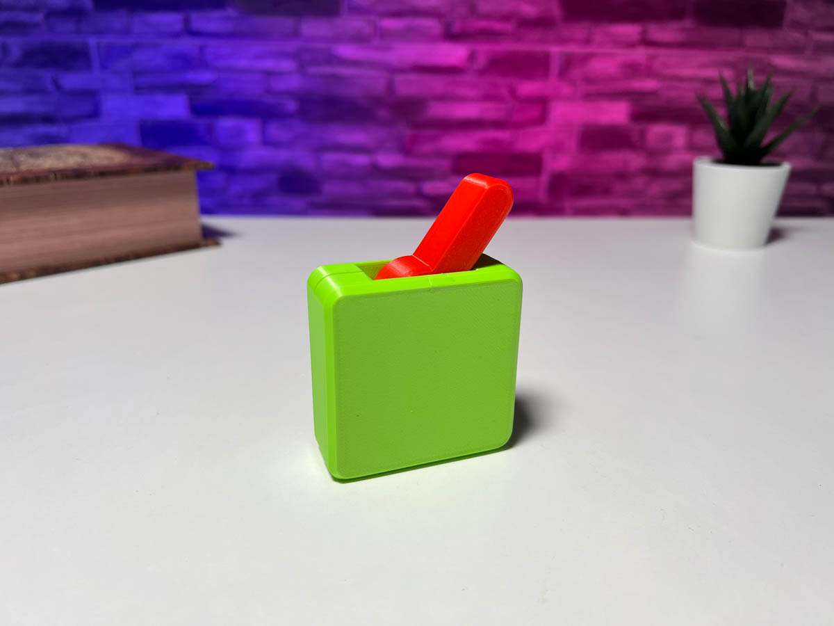 3D Printed Fidget Toggle Switch