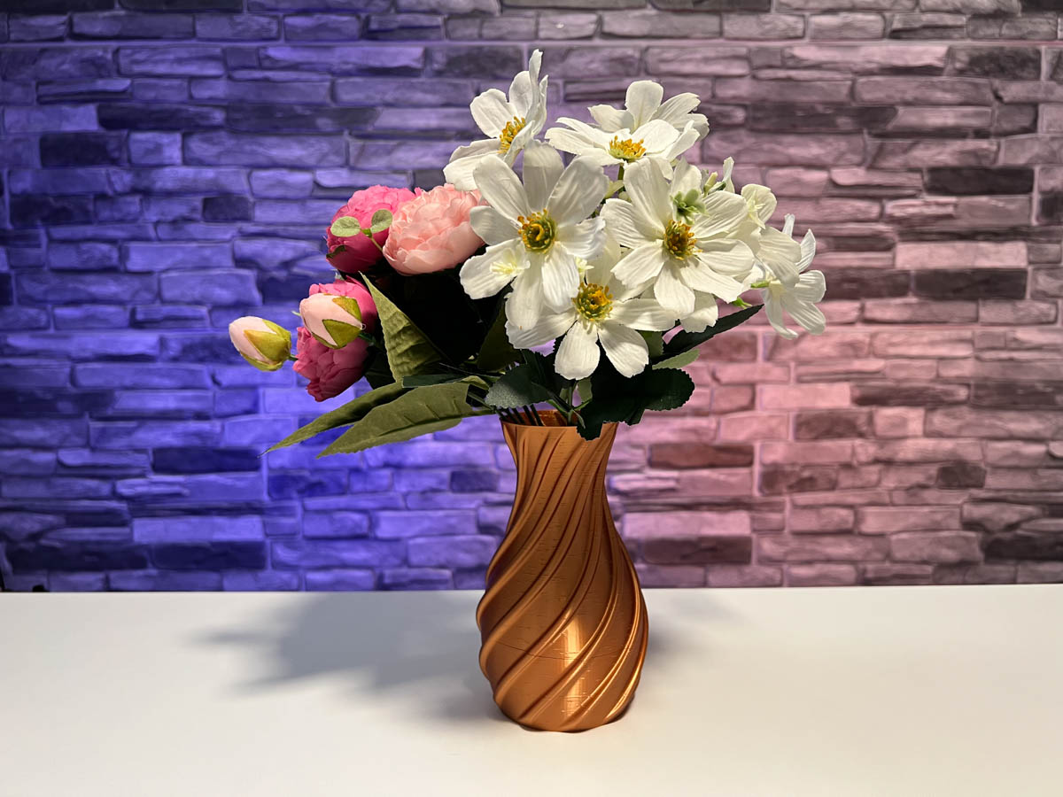 3D Printed Spiral Vase