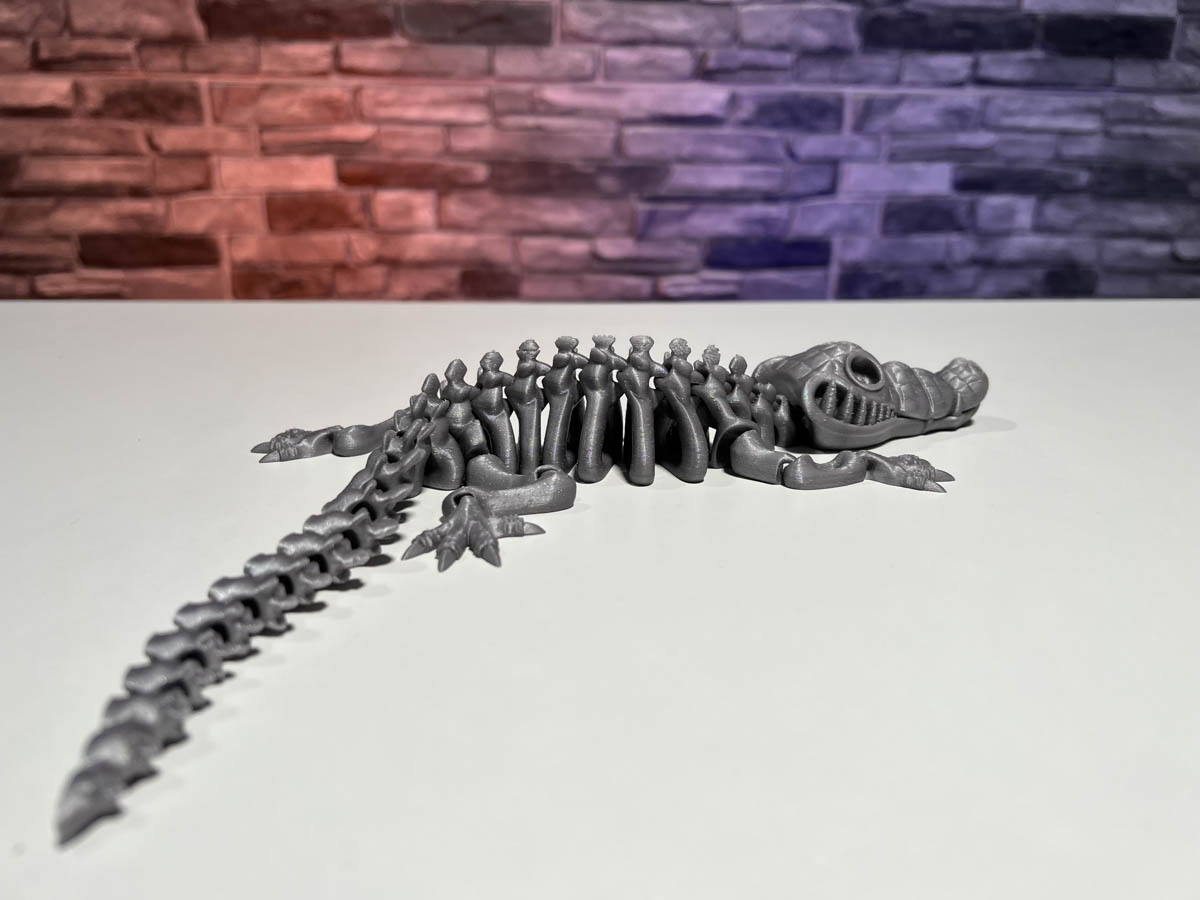 Articulated Crocodile STL for Download