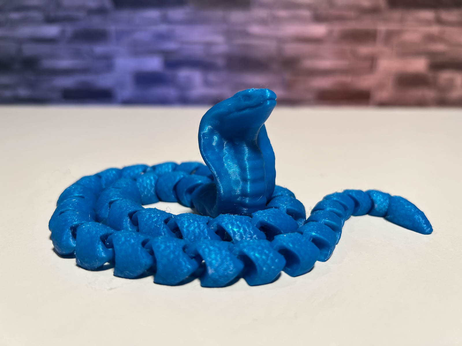 Cobra Snake 3D Print Model by Alexander3dart