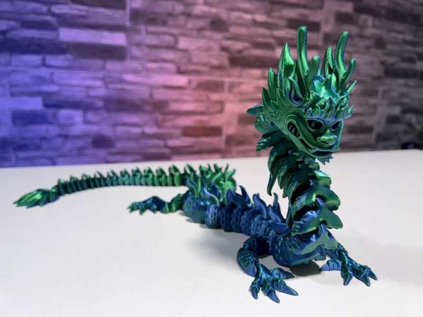 Magic Articulated Imperial Dragon