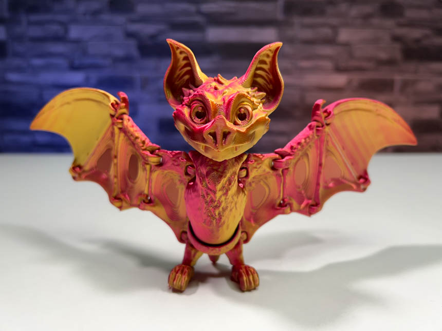 3D Printed Flexible Bat