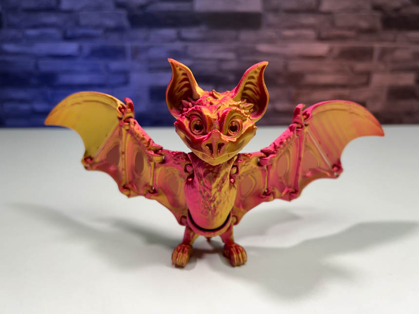 3D Printed Flexible Bat