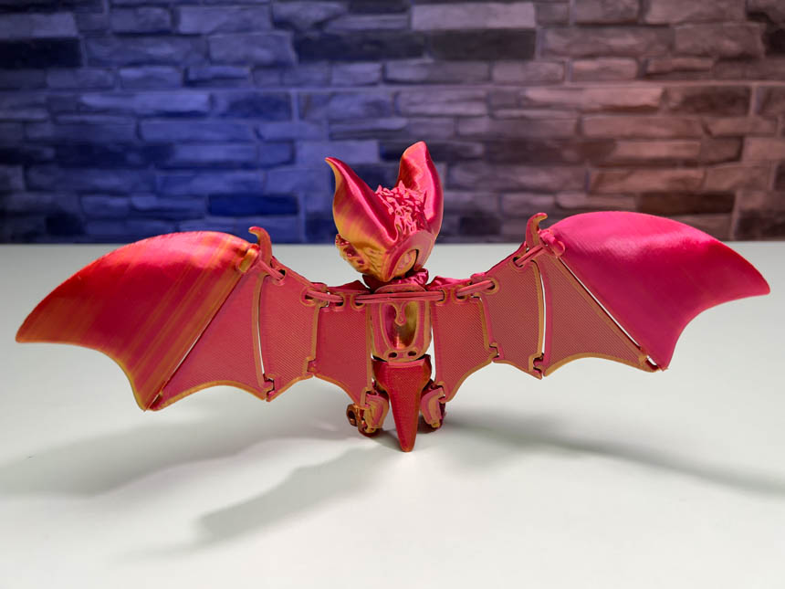3D Printed Flexible Bat