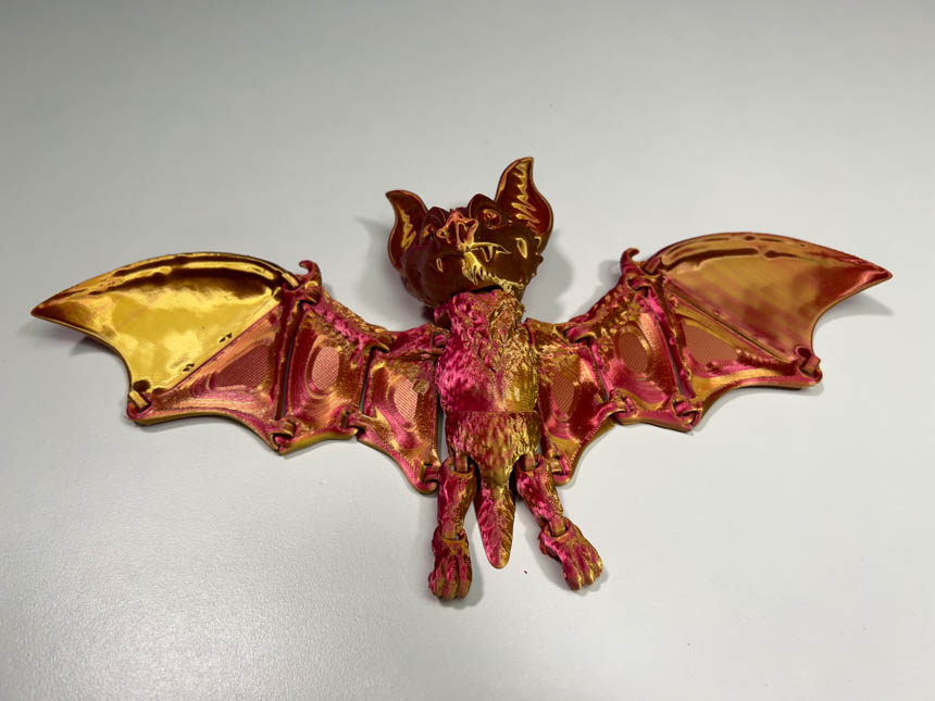 3D Printed Flexible Bat