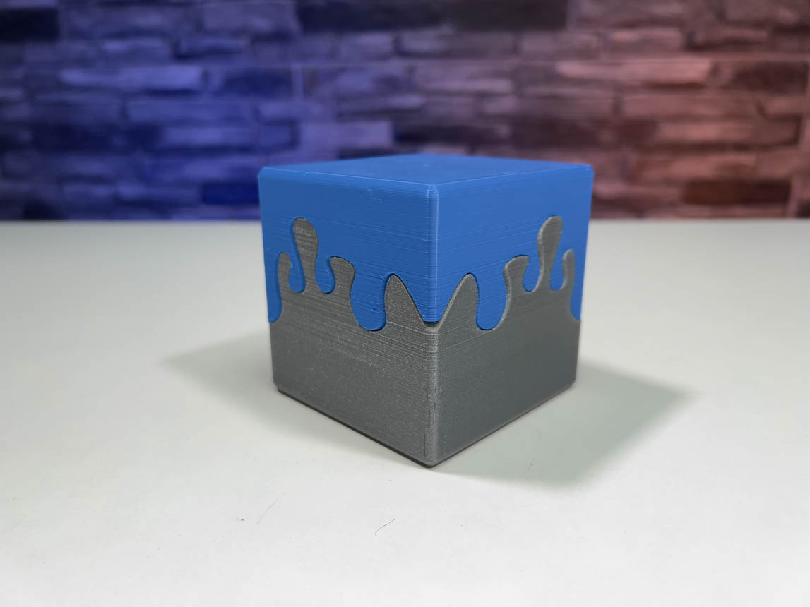 3D Printed Melting Cube Puzzle