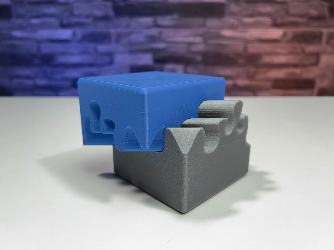 3D Printed Melting Cube Puzzle
