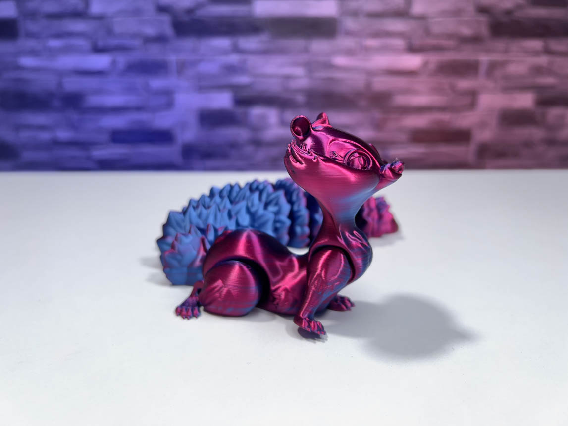 Cute Squirrel 3d Print