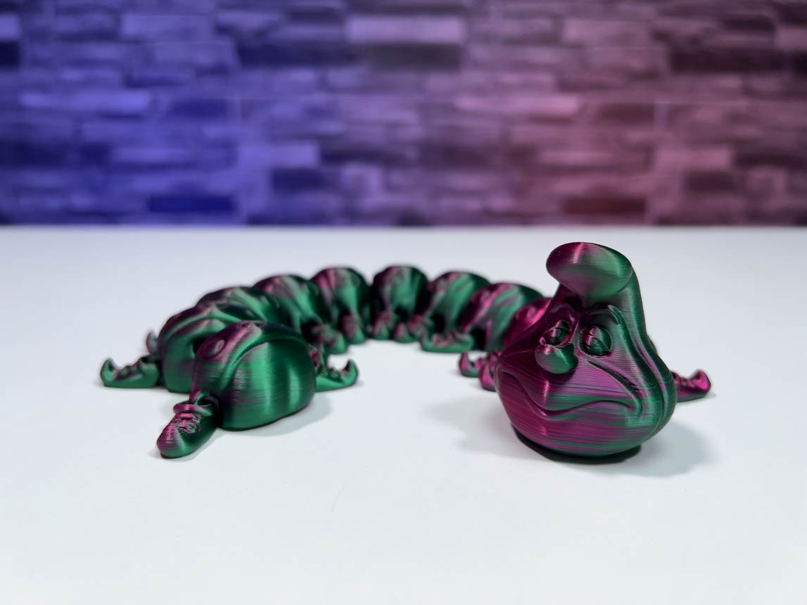 Cute Caterpillar STL for Download