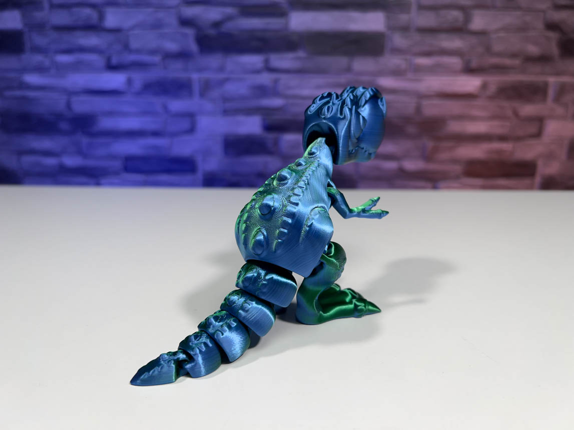 articulated t rex 3D Models to Print - yeggi