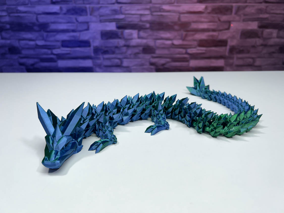 The Best Articulated Dragon Models - Flexible Print in Place for