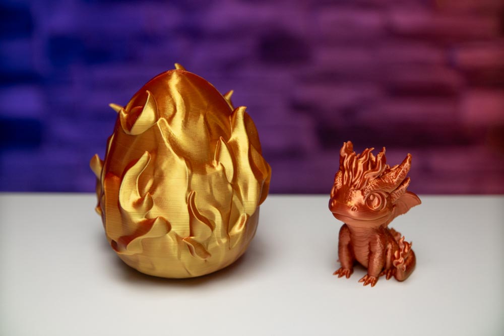 3D Print Fire Dragon Egg