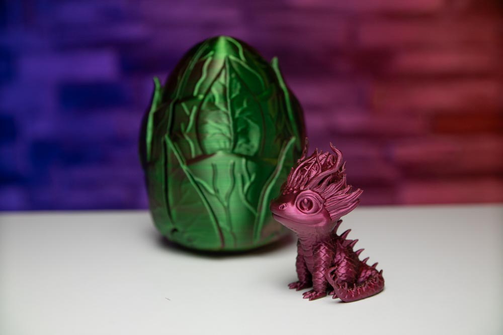 3D Print Leaf Dragon Egg