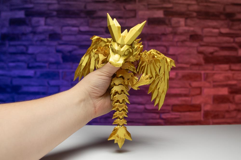 Top 7 Articulated 3D print Dragons - 3D print timelapse