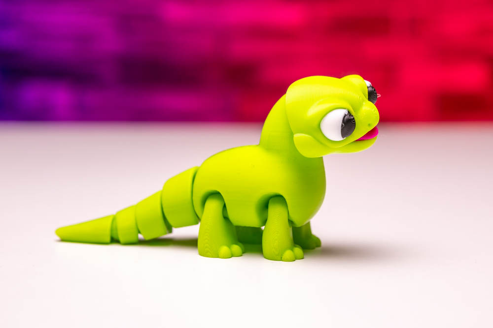 3D Print Cute Green Dino STL for download