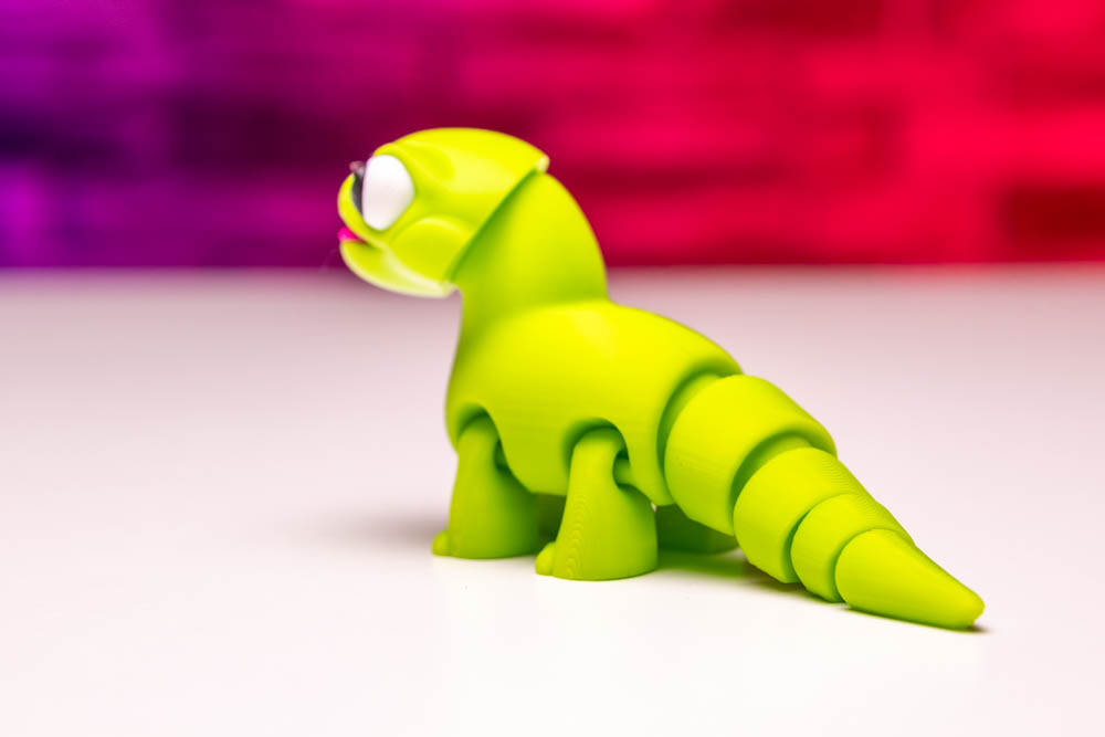 3D Print Cute Green Dino STL for download
