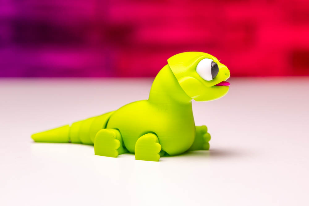 3D Print Cute Green Dino STL for download