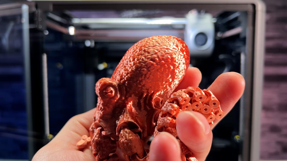 Creality K1 detail 3D printing