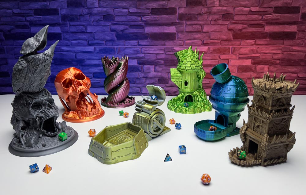 3D Print Dice Tower STL